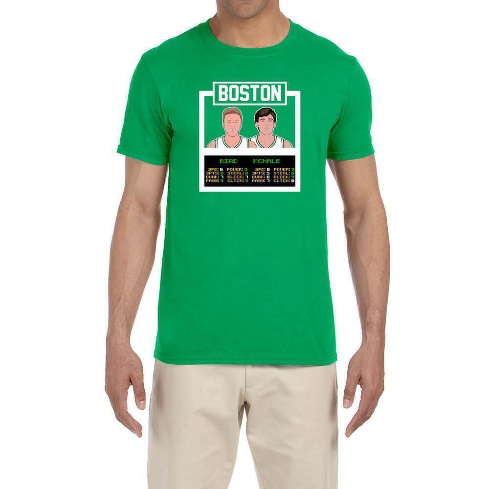 Boston Celtics Larry Bird Kevin Mchale Nba Legends T-Shirt